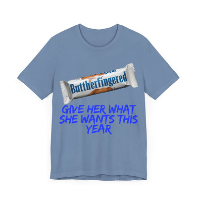 Unisex Jersey Short Sleeve Tee Butterfinger dirty shirt Adult humor Butterfinger shirt chocolate bar shirt candy shirt