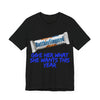 Unisex Jersey Short Sleeve Tee Butterfinger dirty shirt Adult humor Butterfinger shirt chocolate bar shirt candy shirt