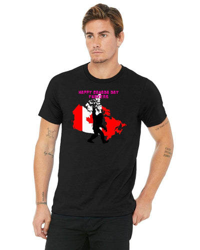 Bigfoot Canada day tee shirt