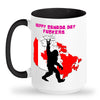 Canada day bigfoot mug