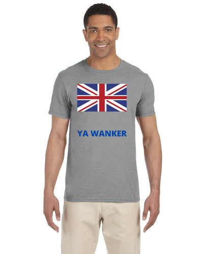 British humor shirt British word idiot UK Funny T Shirt GB Joke Gag T Shirt you are a wanker London England Shirt  Men's British Gift