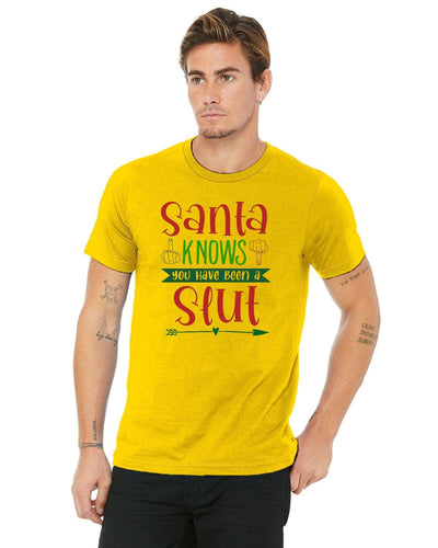 Santa slut tee shirt dirty slut Santa knows your a slut naked Santa bad Santa cunt dirty xmas cunt slut shirt about slut shaming slut