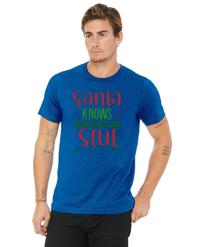 Santa slut tee shirt dirty slut Santa knows your a slut naked Santa bad Santa cunt dirty xmas cunt slut shirt about slut shaming slut