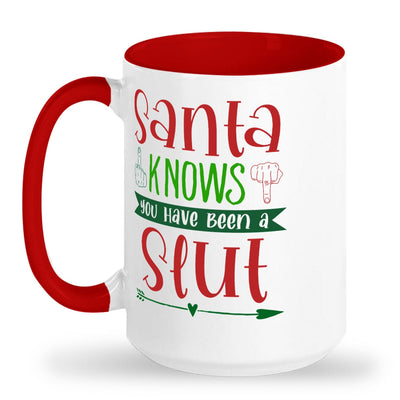 Santa knows u have been a slut