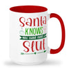 Santa knows u have been a slut