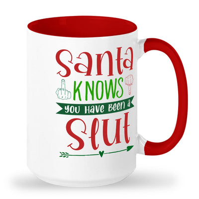 Santa knows u have been a slut