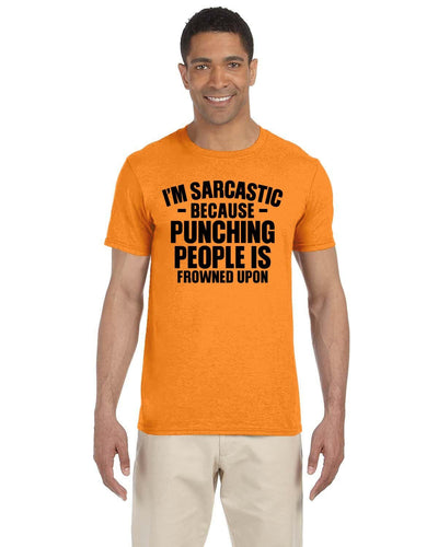Im sarcastic because punching is bad