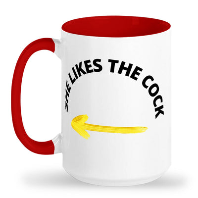 She likes the cock mug