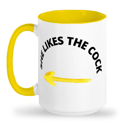 She likes the cock mug