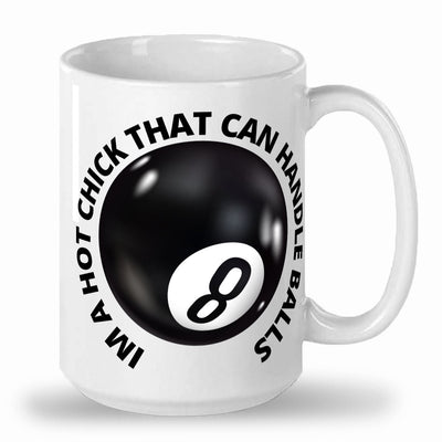 Handle my balls mug