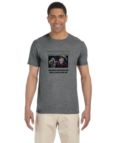 Bigfoot will fuck you up shirt Bigfoot adult humor shirt bigfoot shirt bigfoot Xmas gift