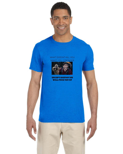Bigfoot will fuck you up shirt Bigfoot adult humor shirt bigfoot shirt bigfoot Xmas gift