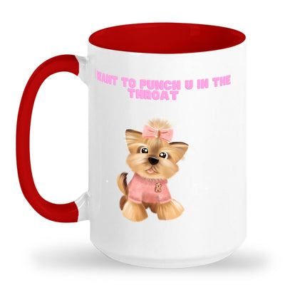 Punch you in the throat mug