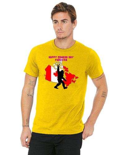 Bigfoot Canada day tee shirt