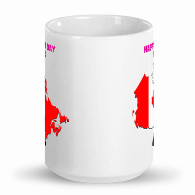 Canada day bigfoot mug