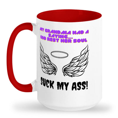 Suck my ass mug