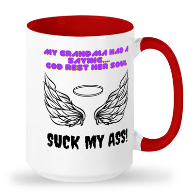 Suck my ass mug