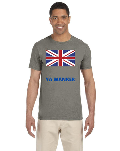 British humor shirt British word idiot UK Funny T Shirt GB Joke Gag T Shirt you are a wanker London England Shirt  Men's British Gift
