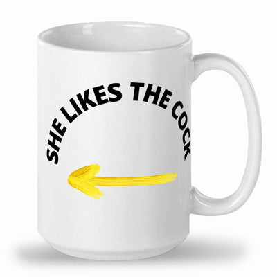 She likes the cock mug