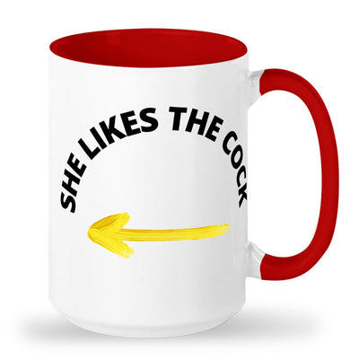 She likes the cock mug