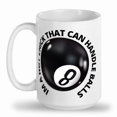 Handle my balls mug