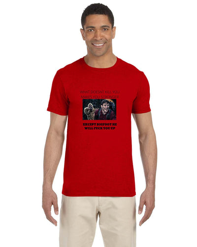 Bigfoot will fuck you up shirt Bigfoot adult humor shirt bigfoot shirt bigfoot Xmas gift