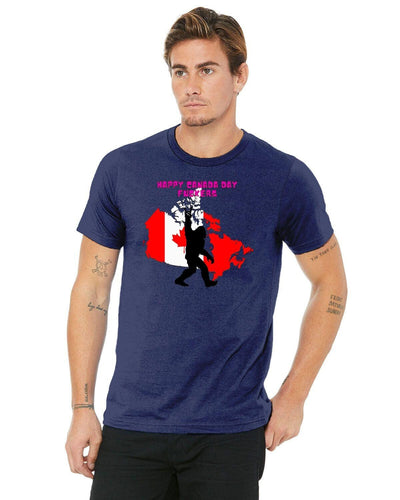 Bigfoot Canada day tee shirt