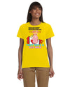 customizable young girl saying prayers god bless everyone asshole shirt funny shirt girl shirt great friend gift coworker gift