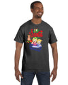 Jerzees Adult DRI-POWER® ACTIVE T-Shirt  offensive Christmas shirt dirty Xmas bad Santa shirt rude Christmas tee shirt very bad Santa