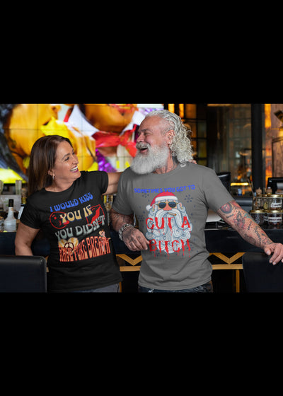Unisex puke shirt that tells your loved ones that if they puke no kisses on funny shirt that's a great puke shirt gift for a friend