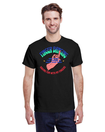 Finger banging is making a comeback come get your finger banging t-shirt dirty shirt adullt shirt funny adult humor finger bang