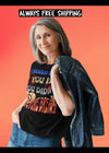 Unisex puke shirt that tells your loved ones that if they puke no kisses on funny shirt that's a great puke shirt gift for a friend