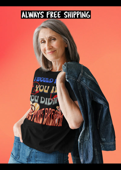 Unisex puke shirt that tells your loved ones that if they puke no kisses on funny shirt that's a great puke shirt gift for a friend