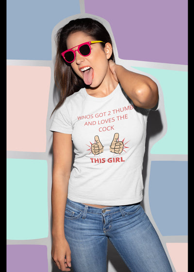 Adult humor shirt loves the cock T-shirt dick shirt cock sucking shirt will be a party shirt fav as you rock in this cock sucking shirt