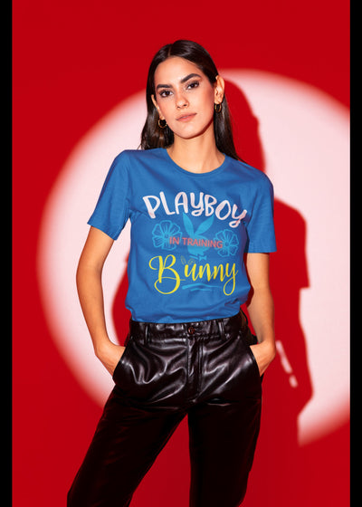 Bella + Canvas Unisex Jersey T-Shirt | 3001C playboy bunny in training playboy bunny adult humor funny adult humor sexy adult humor