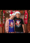 Bella + Canvas Unisex Jersey T-Shirt | 3001C Santa Claus wants Mrs Claus to do the dishes in adult humor bad Santa dirty adult humor
