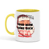Bad Santa dirty Santa Xmas mug giving dick as presents to bad moms all over the world Santa dick for all slut mug