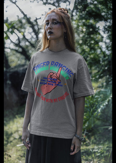 Finger banging is making a comeback come get your finger banging t-shirt dirty shirt adullt shirt funny adult humor finger bang