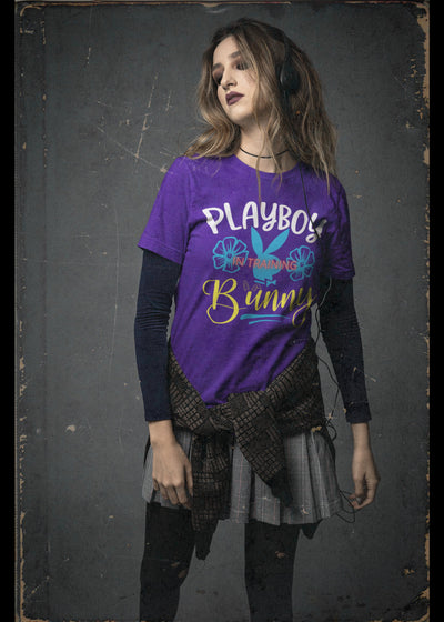 Bella + Canvas Unisex Jersey T-Shirt | 3001C playboy bunny in training playboy bunny adult humor funny adult humor sexy adult humor