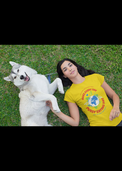 Bella + Canvas Unisex Jersey T-Shirt | 3001C Pussy eating day suck that pussy adult humor pussy shirt that lets you eat pussy