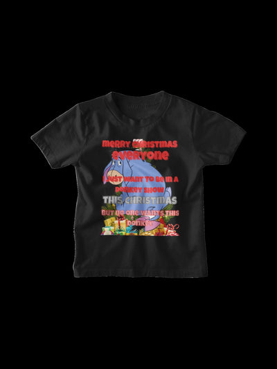 Bella + Canvas Unisex Jersey T-Shirt | 3001C Eeyore Xmas shirt Adult humor Eeyore shirt funny adult humor shirt