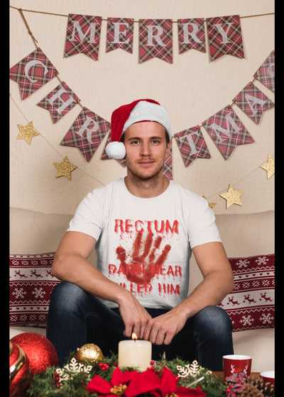 Bella + Canvas Unisex Jersey T-Shirt | 3001C Adult humor rectum shirt party shirt adult humor shirt bloody rectum shirt  adult humor