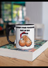 Standard size glossy ceramic mug adult humor mug adult humor Christmas mug adult humor teabaggin mug adult humor Xmas mug