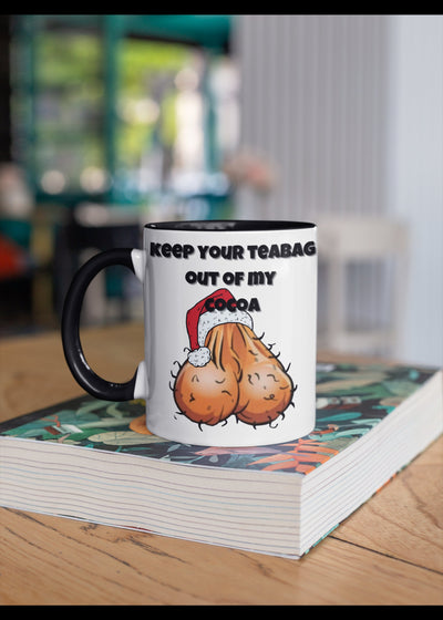 Standard size glossy ceramic mug adult humor mug adult humor Christmas mug adult humor teabaggin mug adult humor Xmas mug