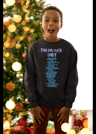 Champion 12 oz./lin. yd. Double Dry Eco Crew | S600 adult humor sweatshirt fuck shirt with over 40 fuck saying on it that's adult humor