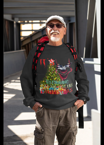 Champion 12 oz./lin. yd. Double Dry Eco Crew | S600 IT's Xmas time sweatshirt just in time for a bloody Christmas adult humor