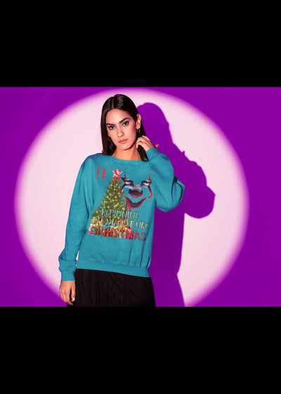 Champion 12 oz./lin. yd. Double Dry Eco Crew | S600 IT's Xmas time sweatshirt just in time for a bloody Christmas adult humor