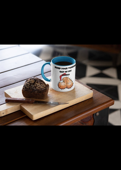 Standard size glossy ceramic mug adult humor mug adult humor Christmas mug adult humor teabaggin mug adult humor Xmas mug