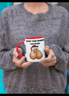 Standard size glossy ceramic mug adult humor mug adult humor Christmas mug adult humor teabaggin mug adult humor Xmas mug