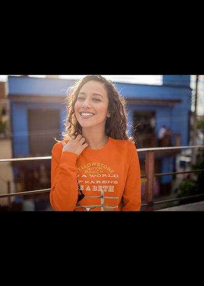 Champion 12 oz./lin. yd. Double Dry Eco Crew | S600 Yellowstone adult humor sweatshirt Yellowstone Dutton ranch  Beth Dutton ranch